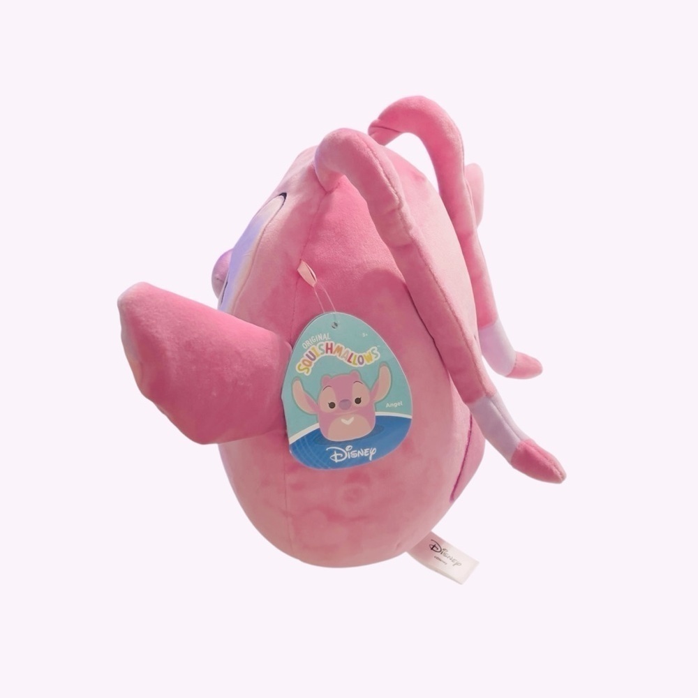 Disney Squishmallows Angel 10” Plush – Pink Stitch – Super Soft - NWT - Picture 3 of 9